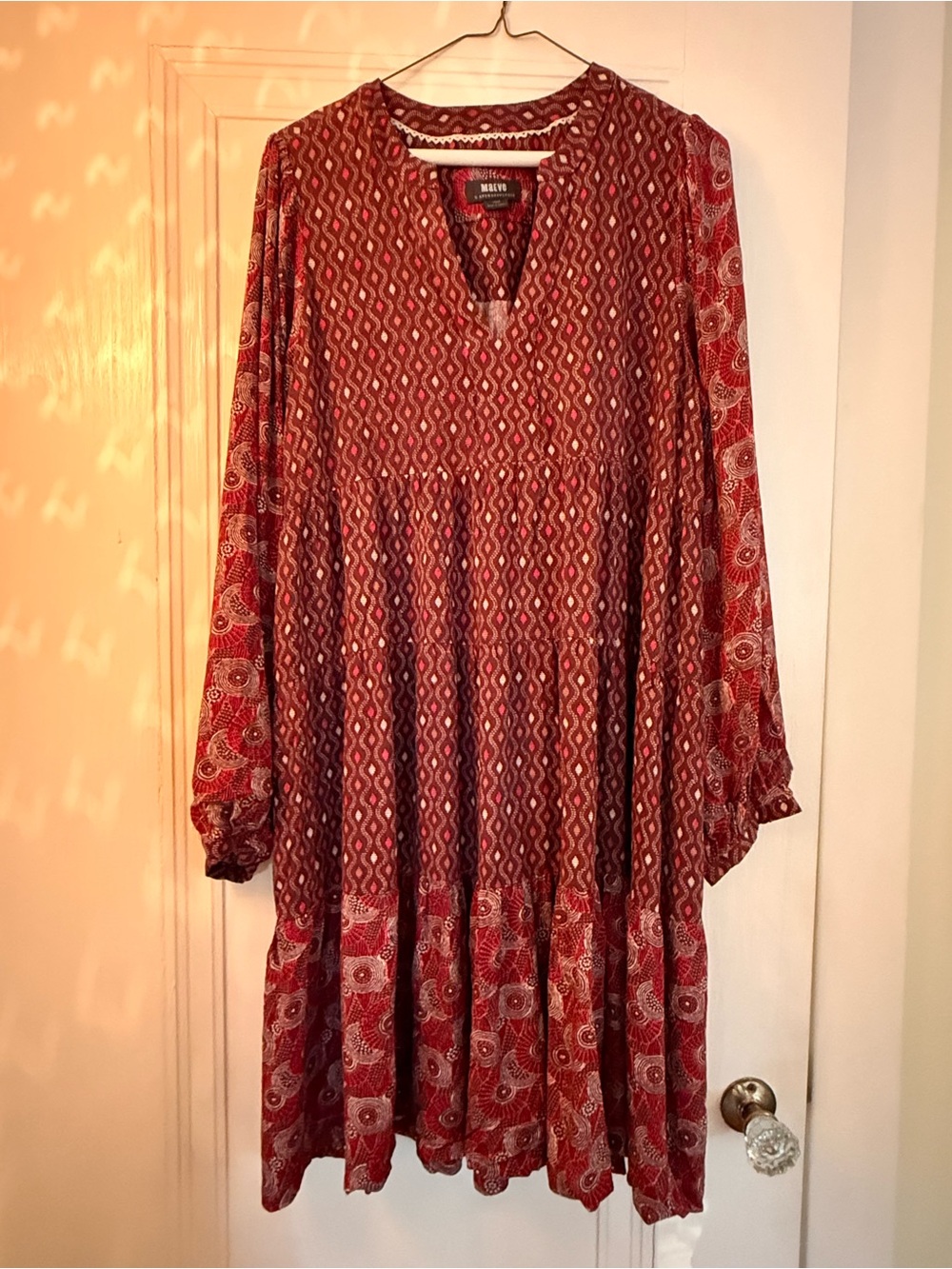 MAEVE Amber Tiered Tunic